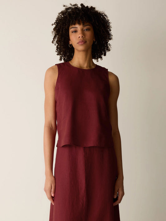 Eileen Fisher Round Neck Shell