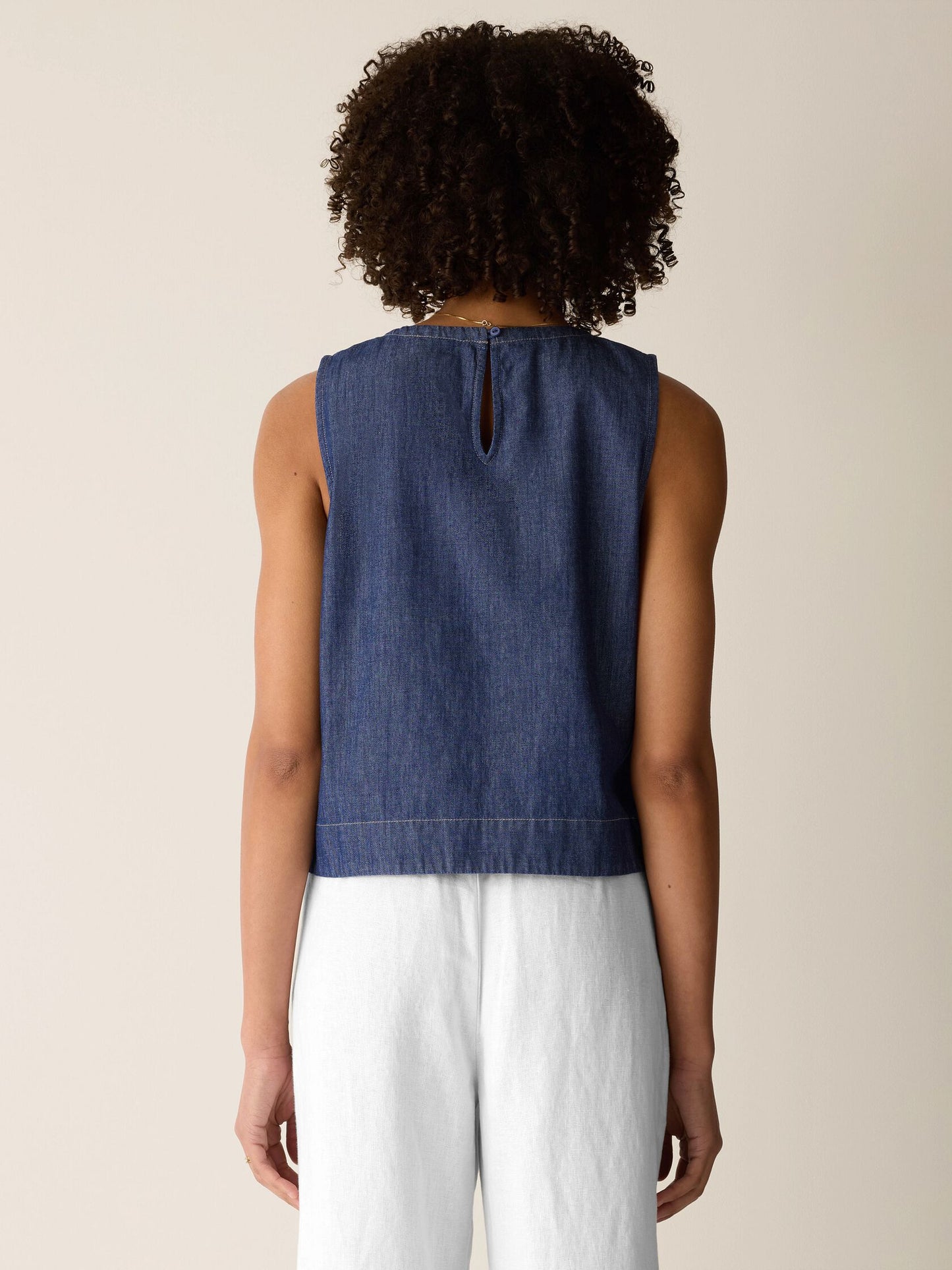 Eileen Fisher Round Neck Shell