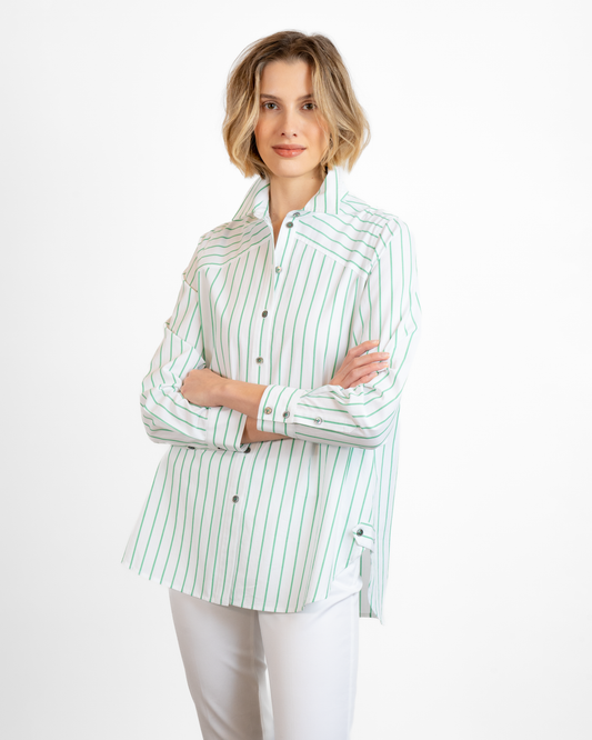 BYLYSE Cotton Stripe Shirt