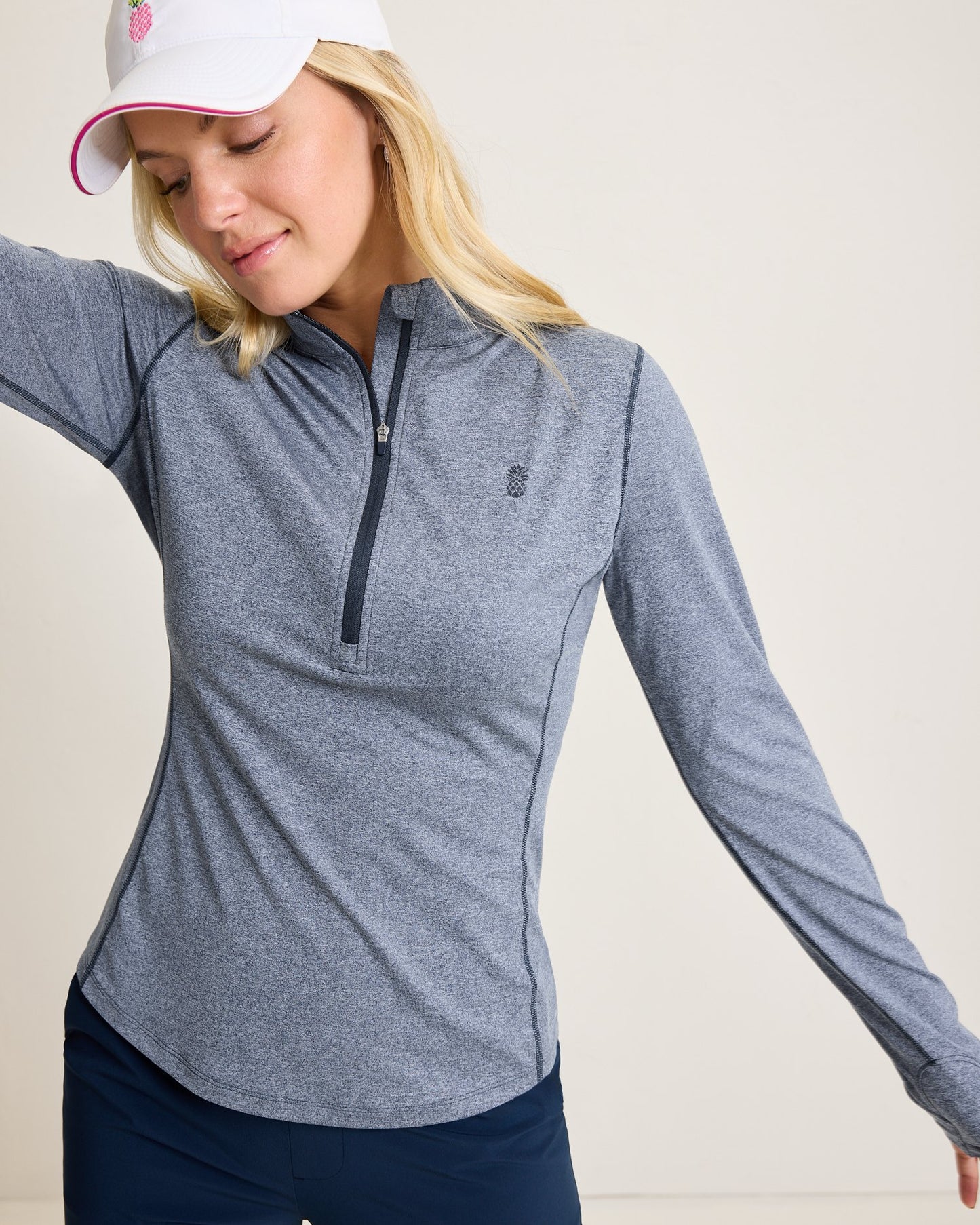 Tommy Bahama Playa Vista Quarter Zip IslandZone Top