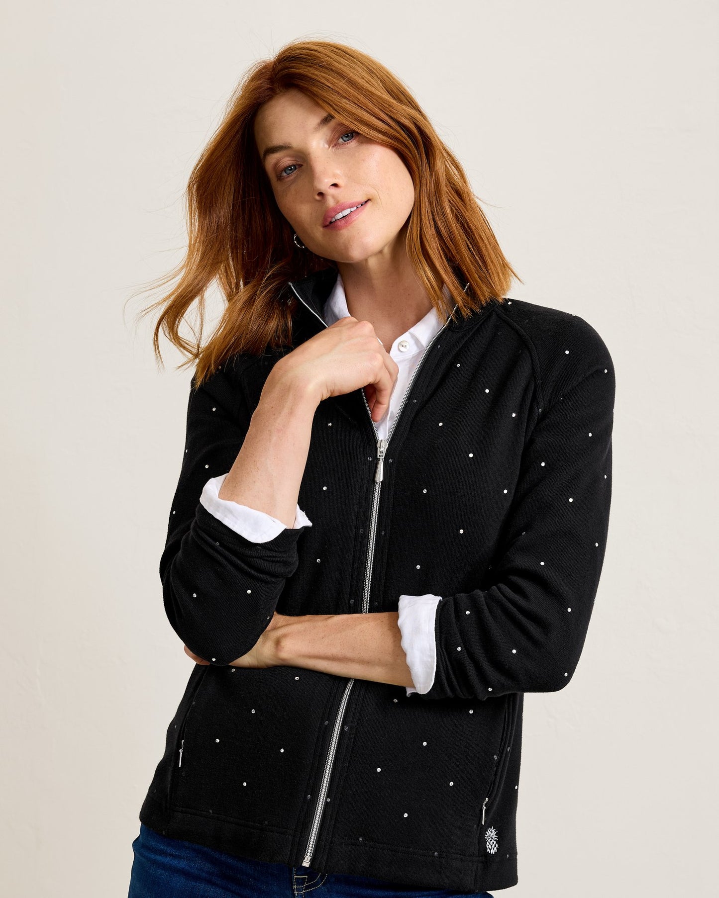 Tommy Bahama Aruba Rhinestone Sweater