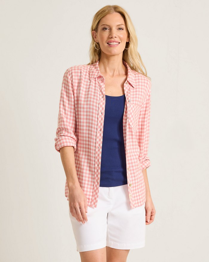 Tommy Bahama Villa Verde Flannel Shirt