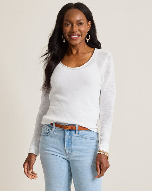 Tommy Bahama Cedar Linen Sweater