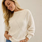 Tommy Bahama Luna Chenille Shell Stitch Sweater