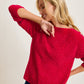 Tommy Bahama Luna Chenille Shell Stitch Sweater