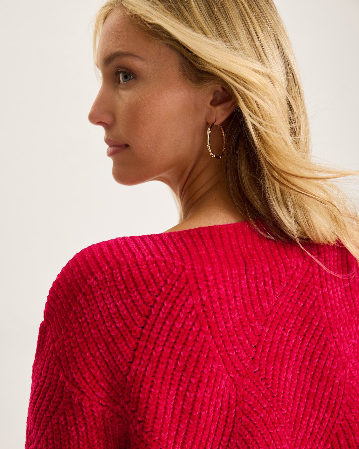 Tommy Bahama Luna Chenille Shell Stitch Sweater