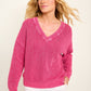 Tommy Bahama Salt Wash V-Neck Cotton Knit Sweater