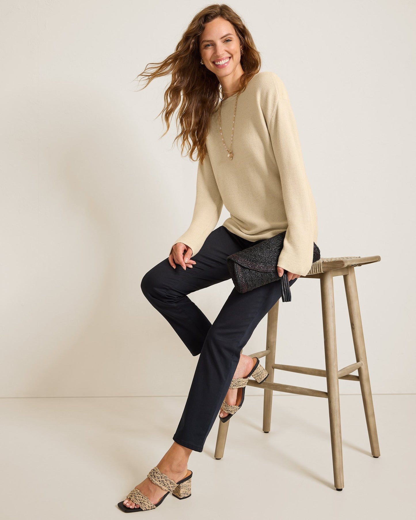 Tommy Bahama Crystal Sands Bateau Neck Sweater