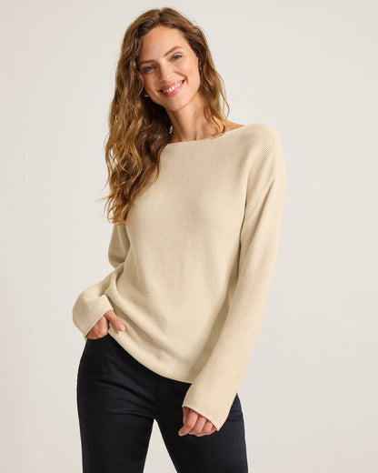 Tommy Bahama Crystal Sands Bateau Neck Sweater