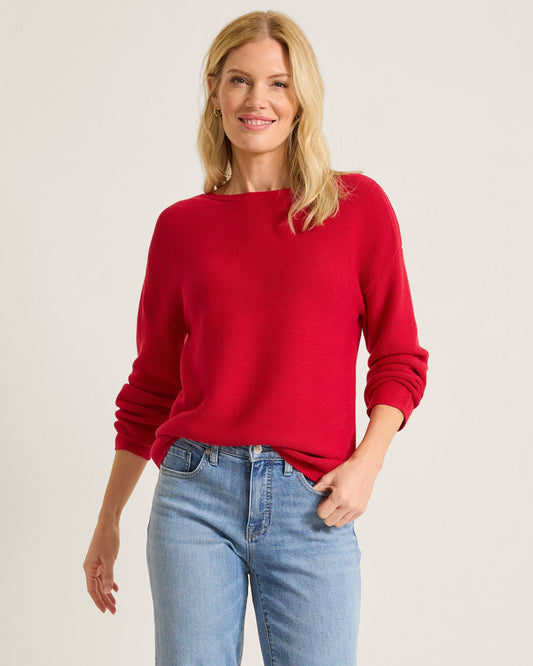 Tommy Bahama Crystal Sands Bateau Neck Sweater