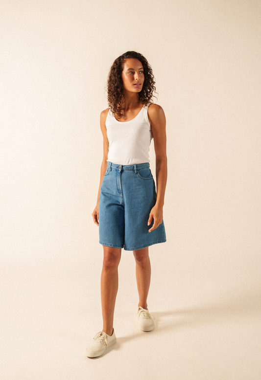 Saint James Manon Denim Shorts