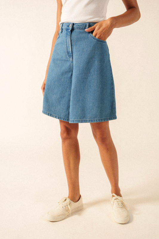 Saint James Manon Denim Shorts