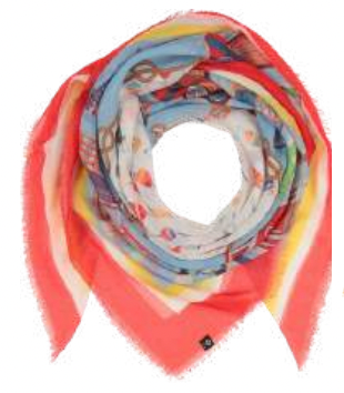 By the Dock Recycled Square Scarf