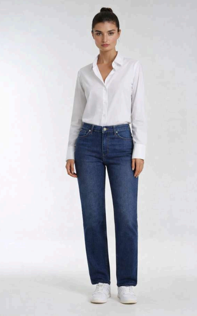 Carreli 5-Pocket Premium Straight-Leg Denim