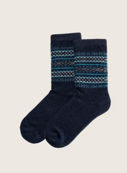 Seasalt Fair Isle Socks
