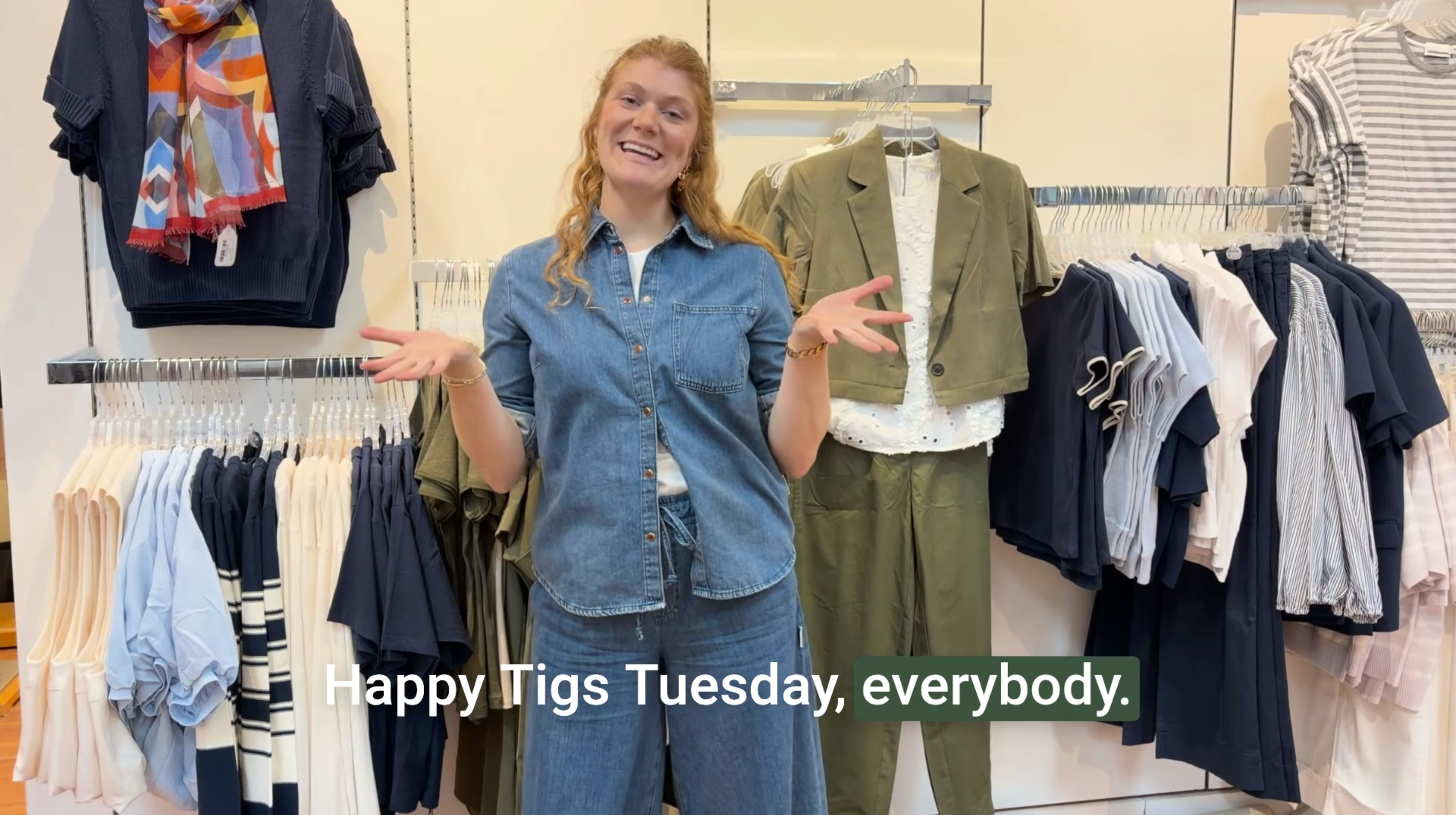 Load video: Tigs Tuesday Youtube video. A highlight of new products at Tigs
