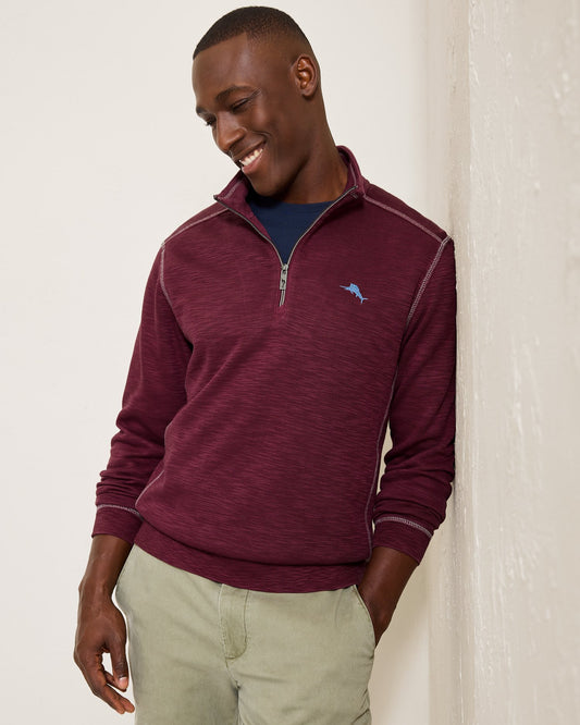 Tommy Bahama Men's Tobago Bay Half Zip Sweater