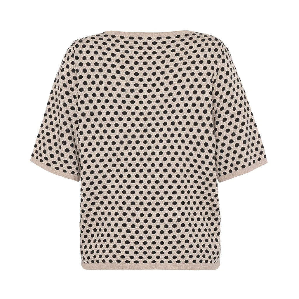 Mansted Tuta Dot Print Top