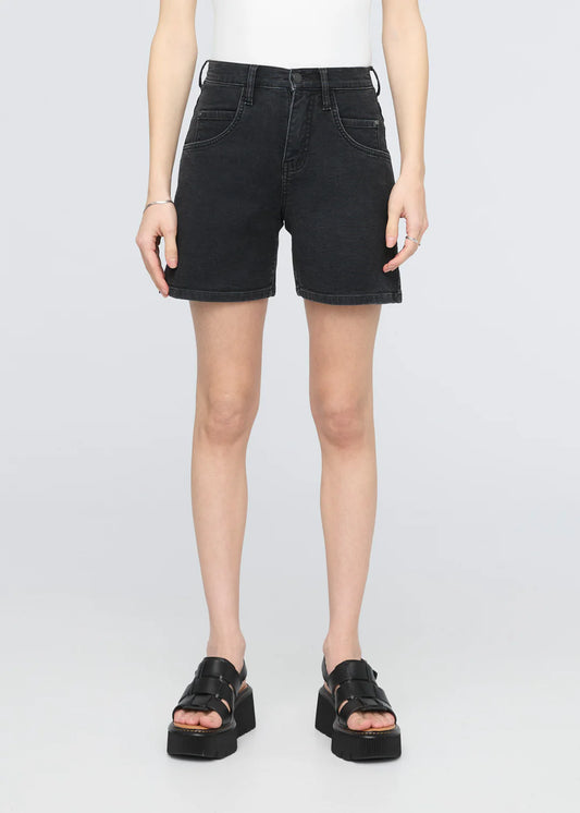 DUER Stretch Canvas High Rise Relaxed Short