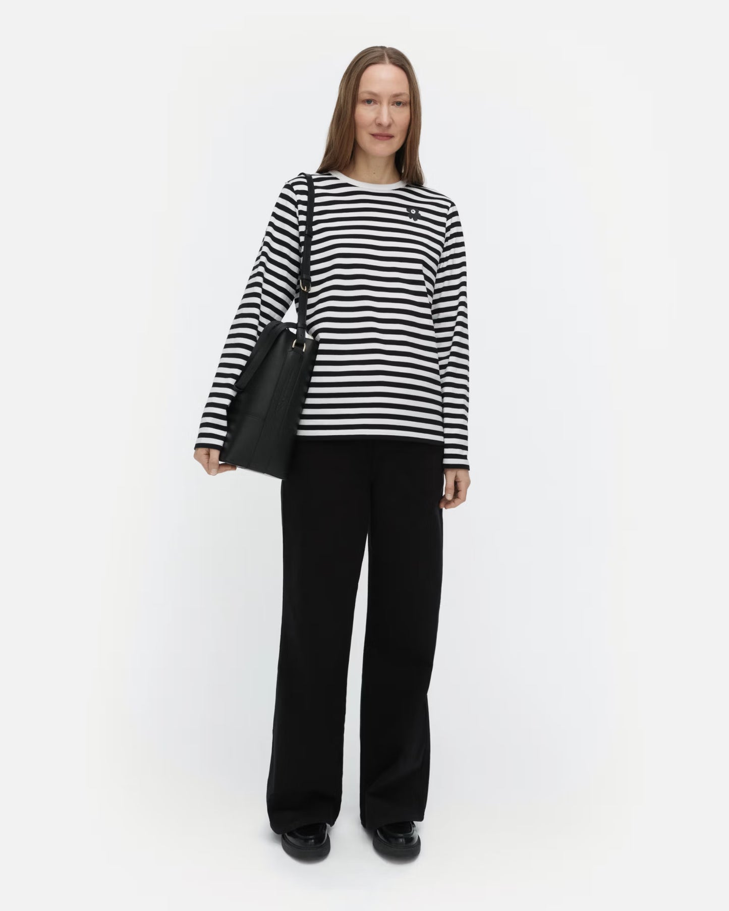 Marimekko Tasaraita Unikko Kioski Jersey Shirt