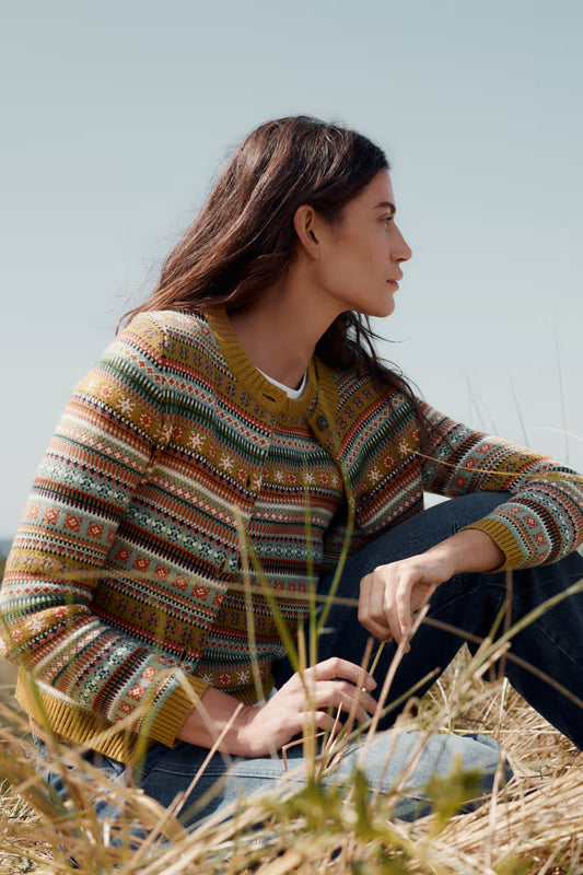 Seasalt Cove Cottage Fair Isle Cardigan