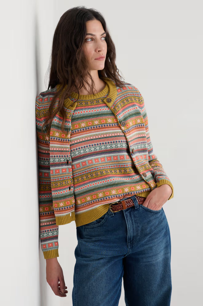 Seasalt Cove Cottage Fair Isle Cardigan