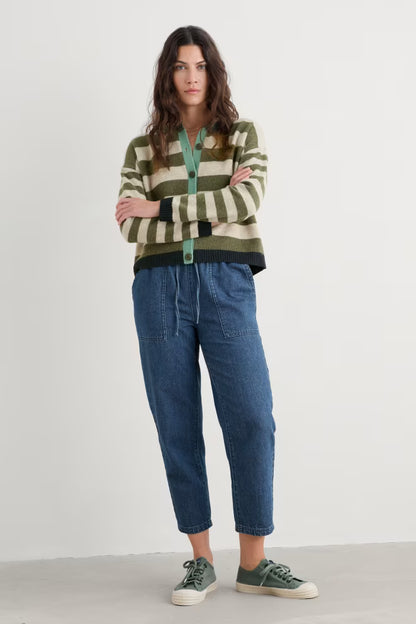Seasalt Pinwell Stripe Cardigan