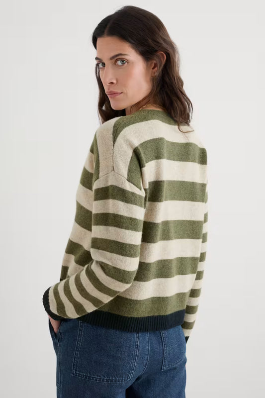 Seasalt Pinwell Stripe Cardigan