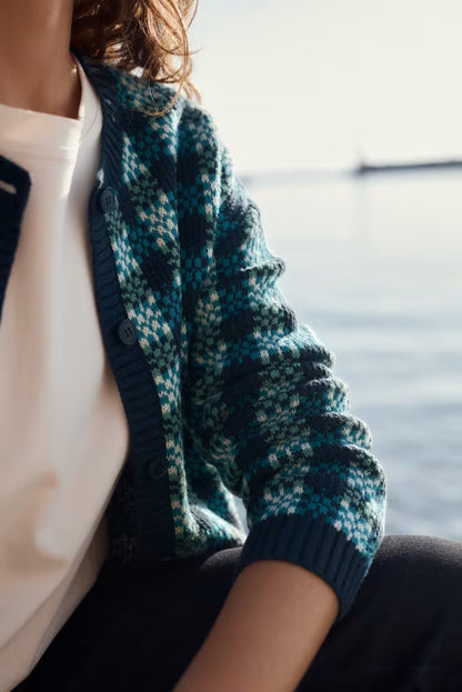 Seasalt Kensa Checked Cardigan