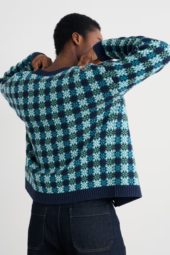 Seasalt Kensa Checked Cardigan