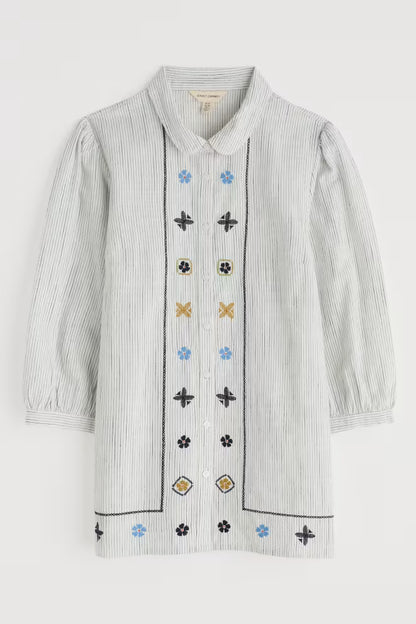 Seasalt Hope Cottage Embroidered Blouse