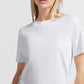 YAYA Basic Cotton Crew Neck T-Shirt