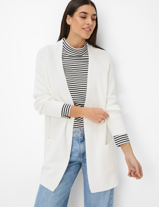 Brax Amanda Cotton Knit Cardigan