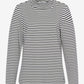 Brax Billy Jersey Stripe High Neck Top