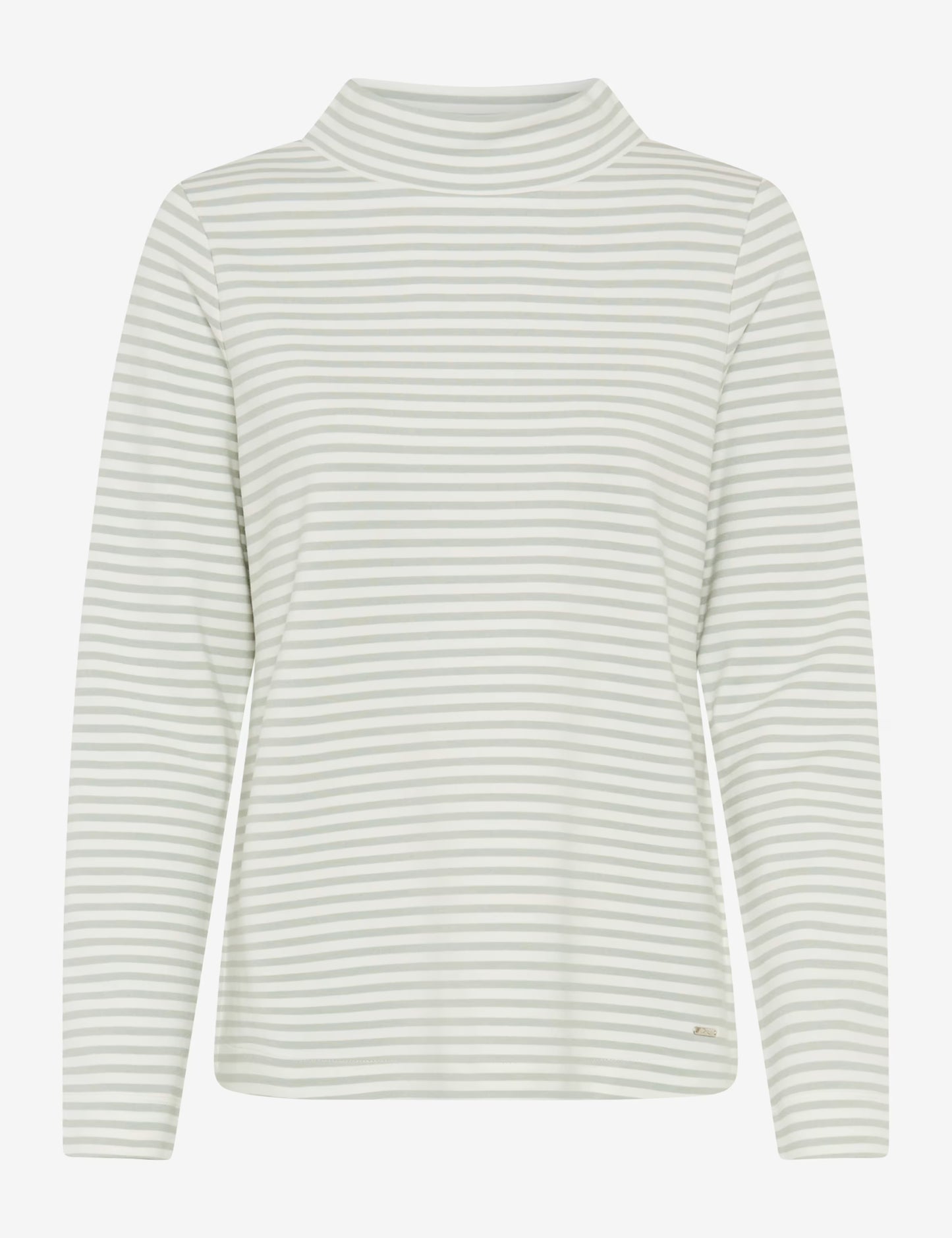 Brax Bonnie Stripe Jersey Crew Neck Top