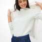 Brax Bonnie Stripe Jersey Crew Neck Top