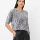 Brax Caelen Velvet Sequin Top