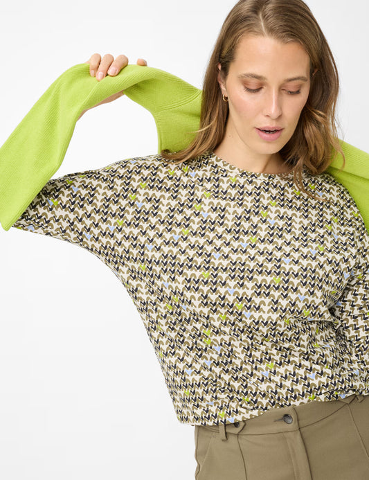 Brax Charlene Print Top