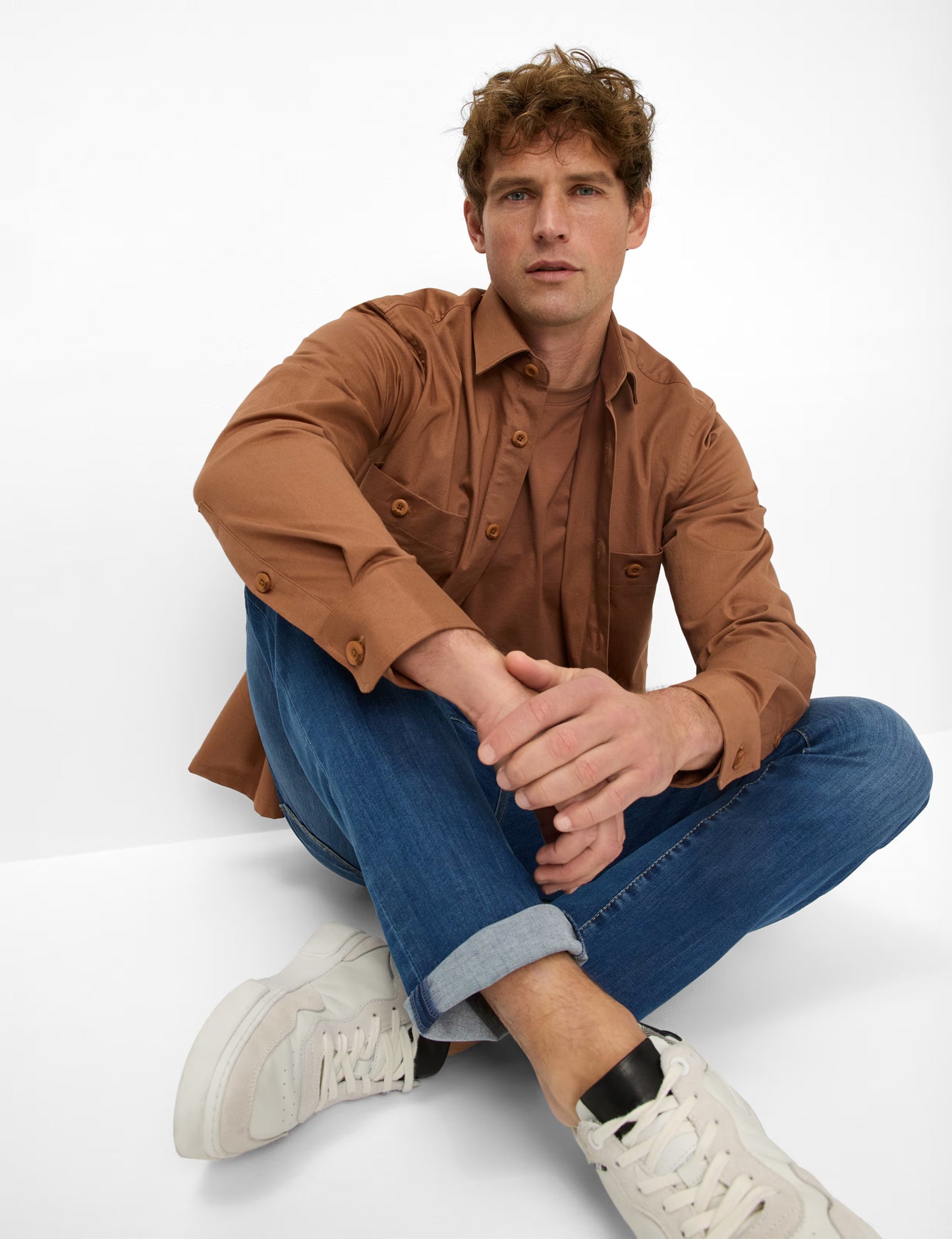 Brax Men's Chuck Hi-Flex Denim