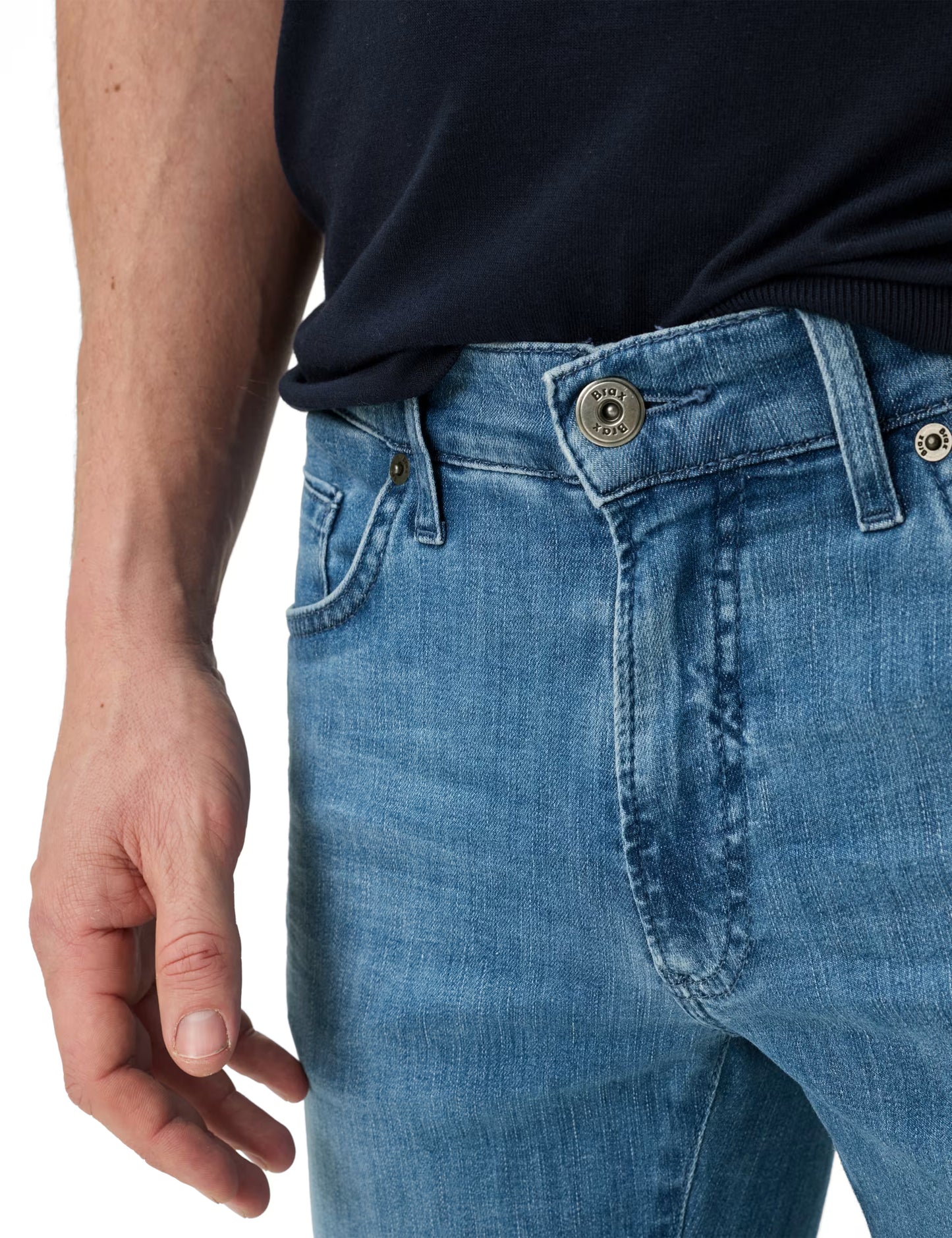 Brax Men's Chuck Hi-Flex Light Denim