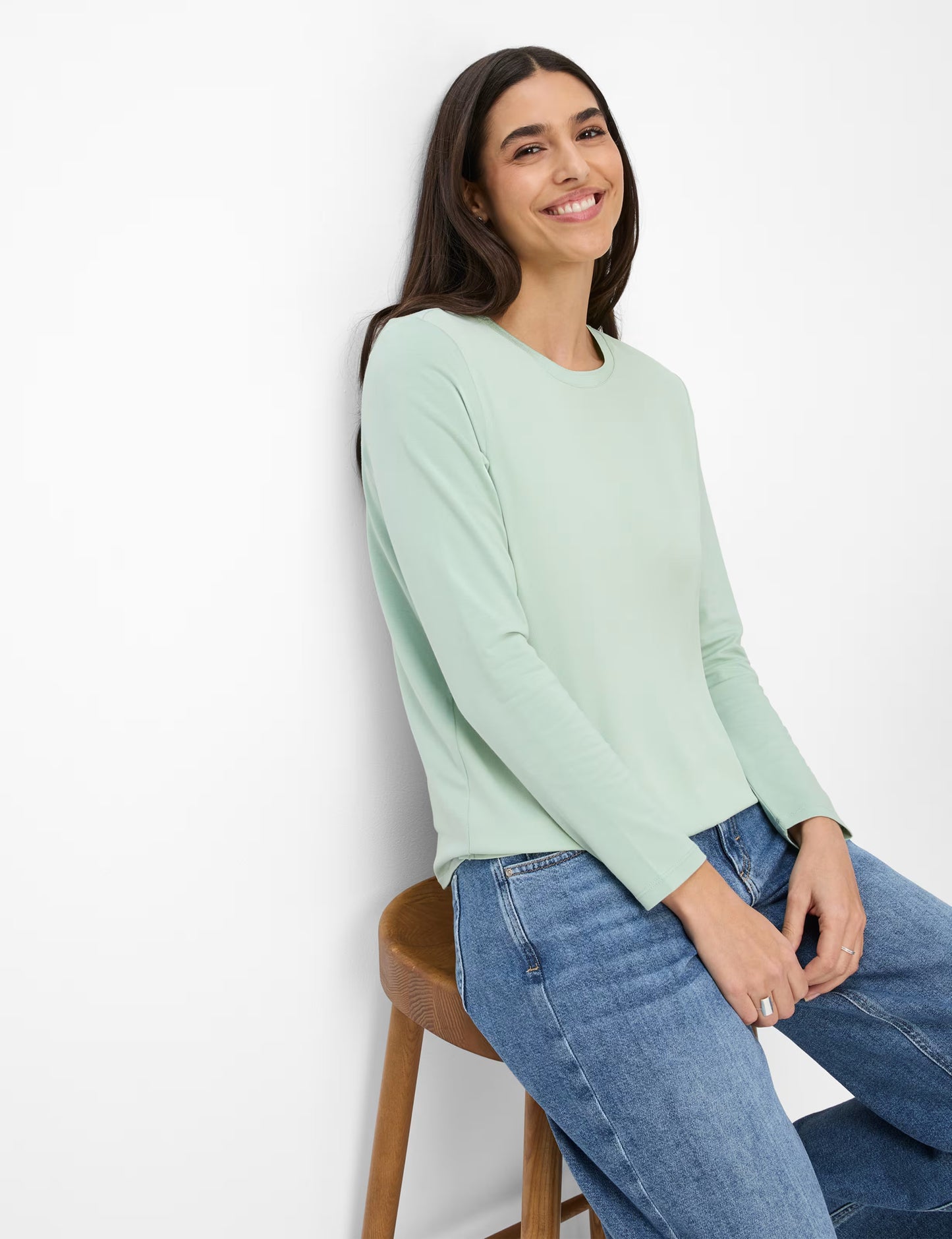 Brax Clara Jersey Long Sleeve Top