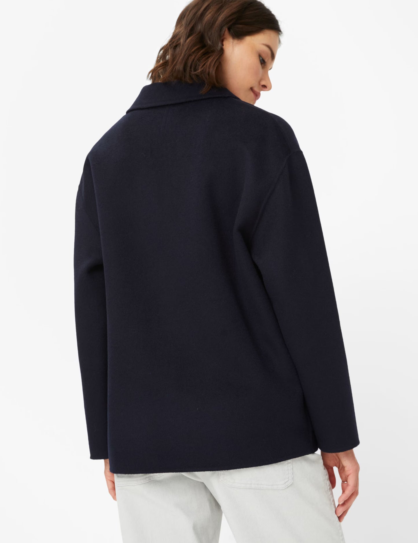 Brax Eaton Short Wool Peacoat