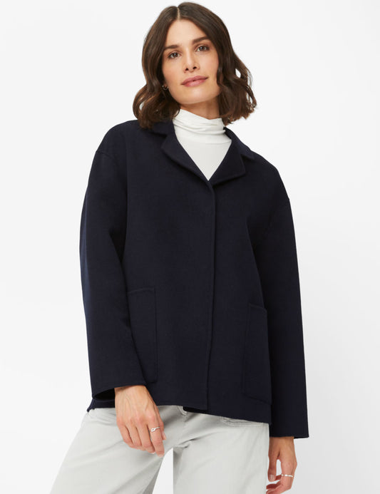 Brax Eaton Short Wool Peacoat