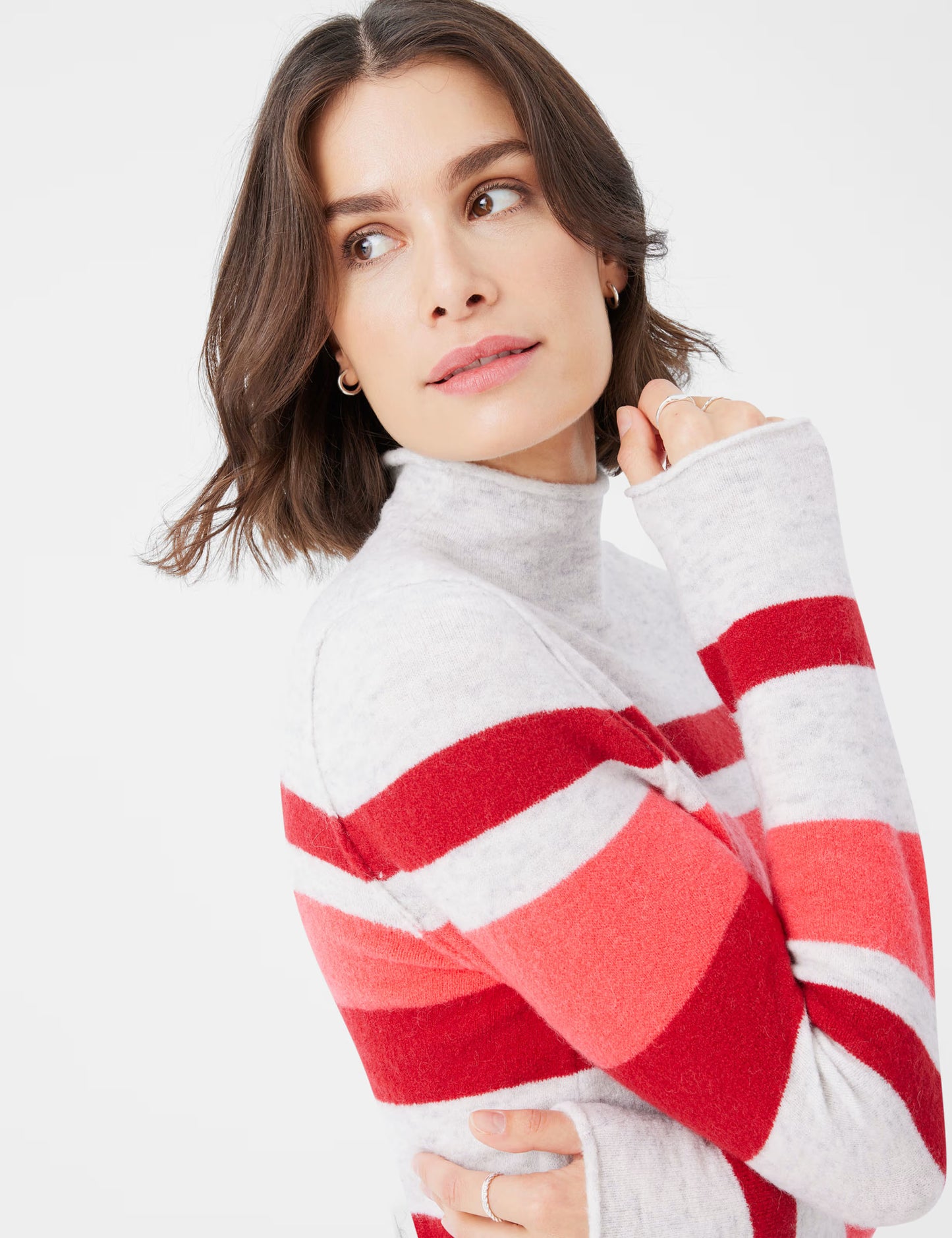 Brax Lee Stripe Cozy Sweater