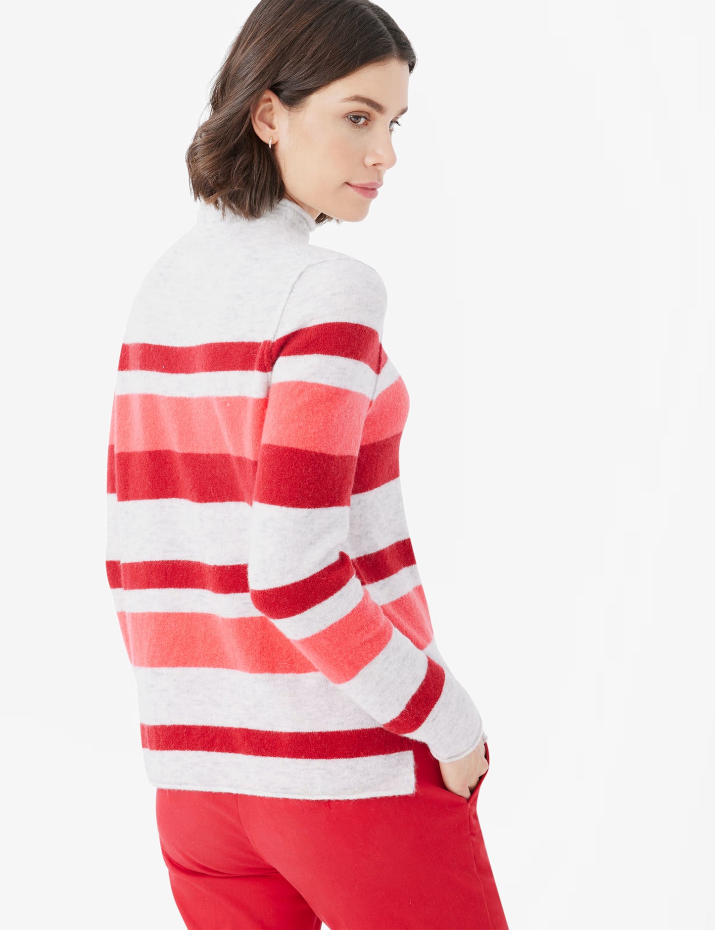 Brax Lee Stripe Cozy Sweater