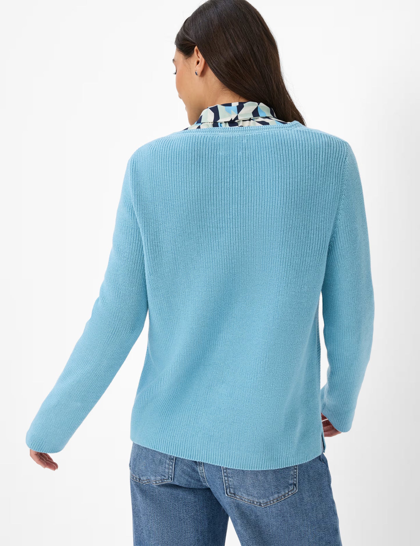 Brax Lesley Cotton Knit Sweater