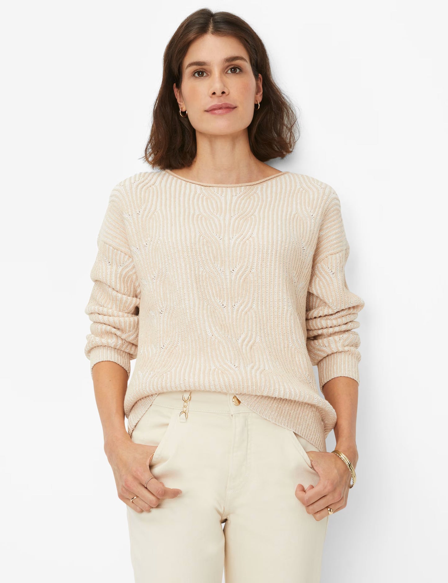 Brax Lesley Fancy Knit Sweater