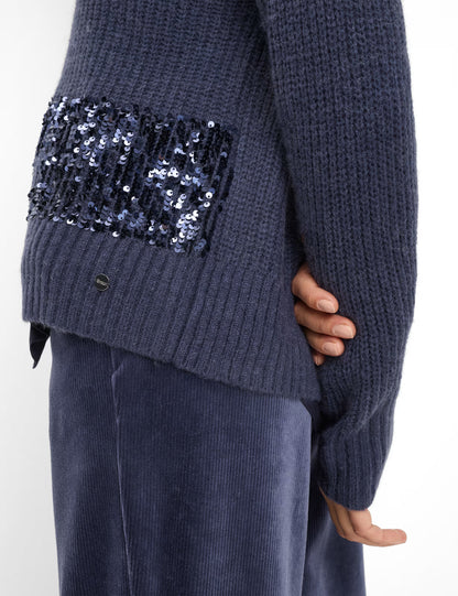 Brax Lisa Sparkle Stripe Sweater