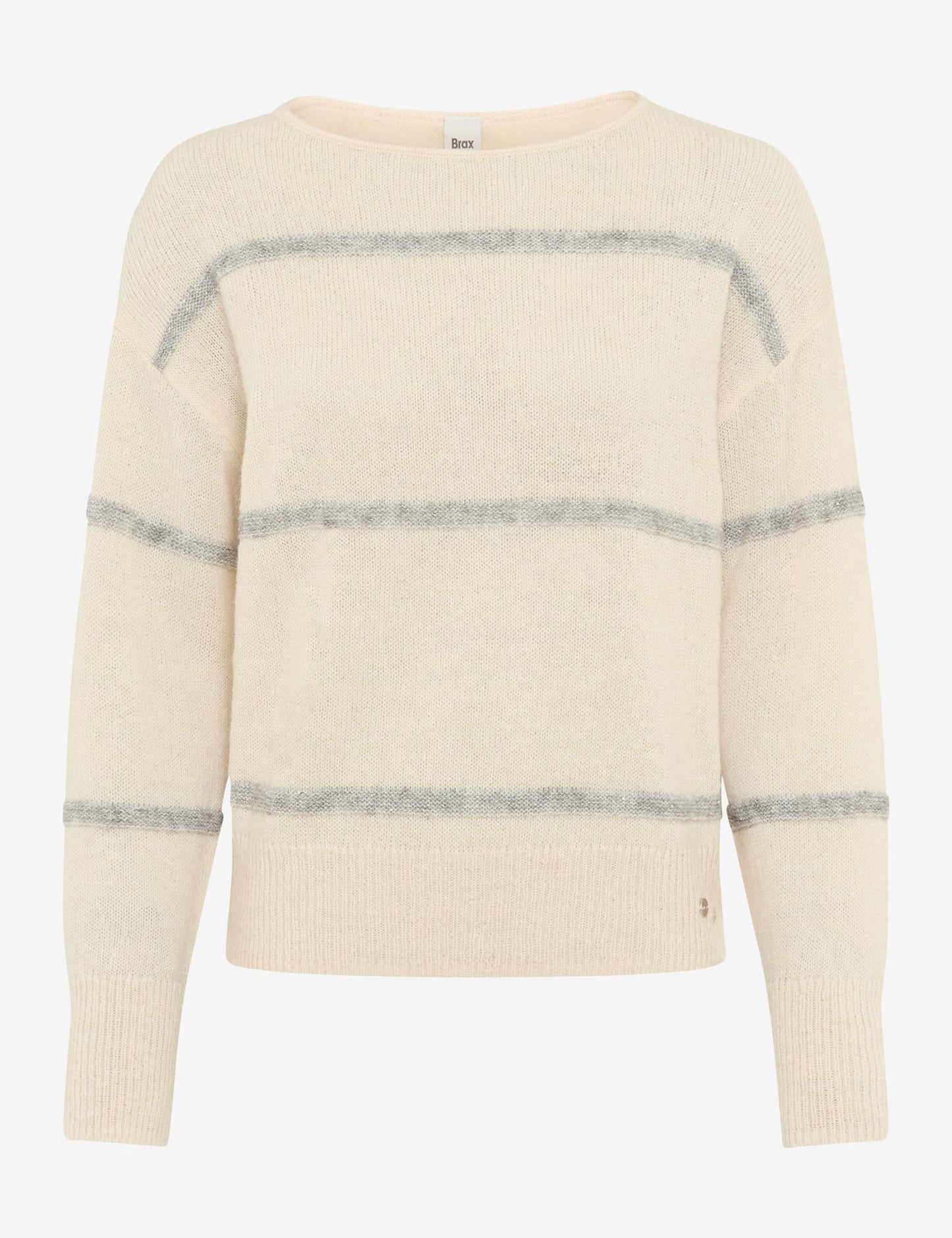 Brax Lisa Stripe Crewneck Sweater