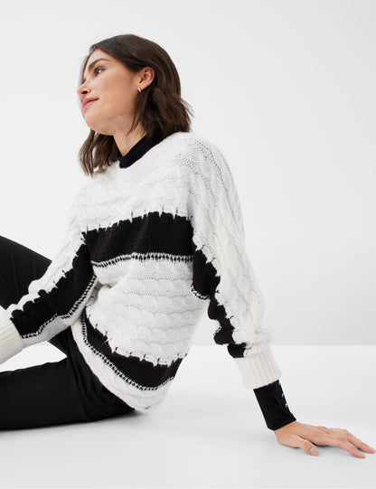 Brax Liv Cable Knit Sweater